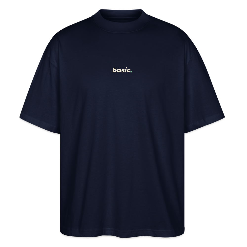 basic. Oversized T-Shirt - Navy