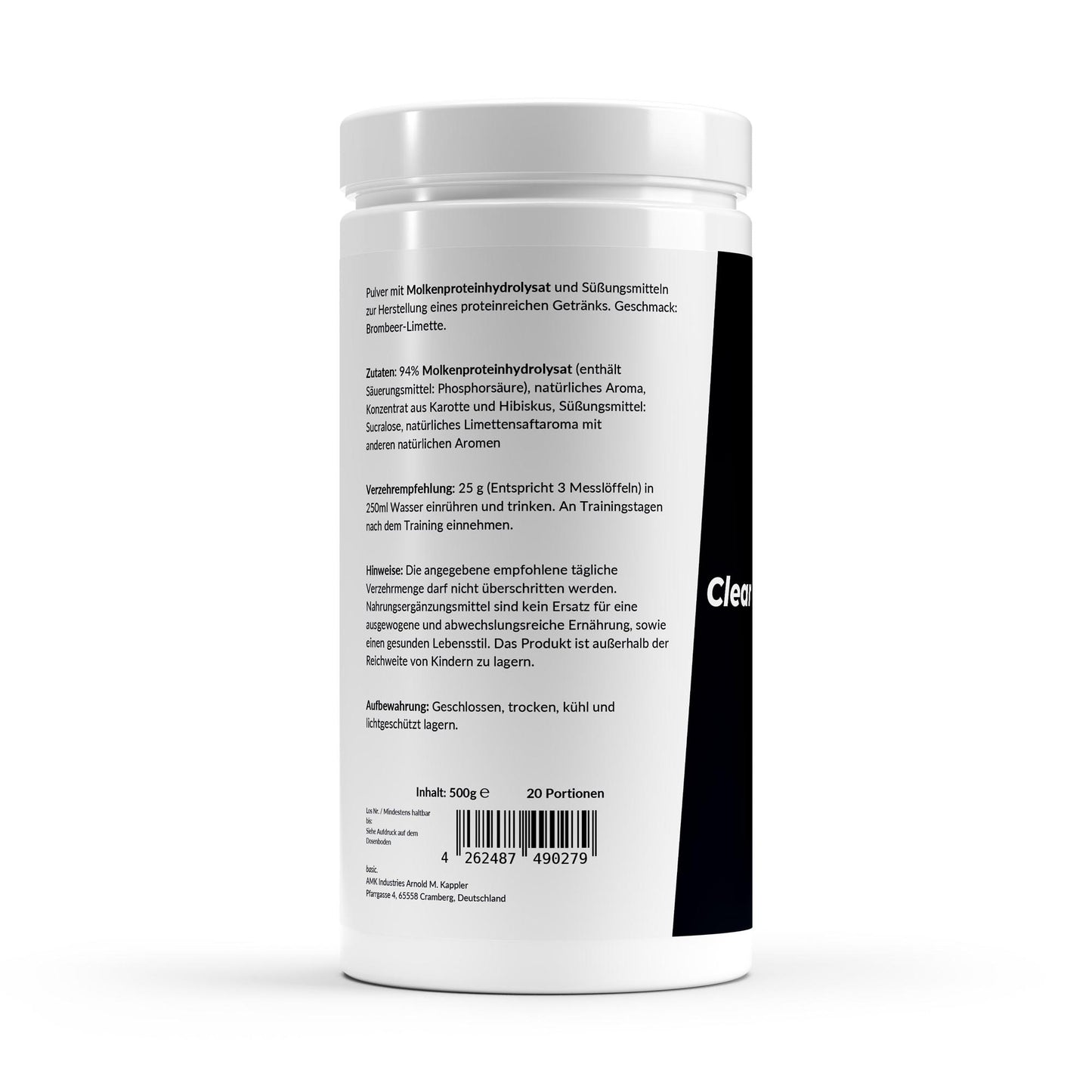 Clear Whey Protein Brombeere-Limette [500g]