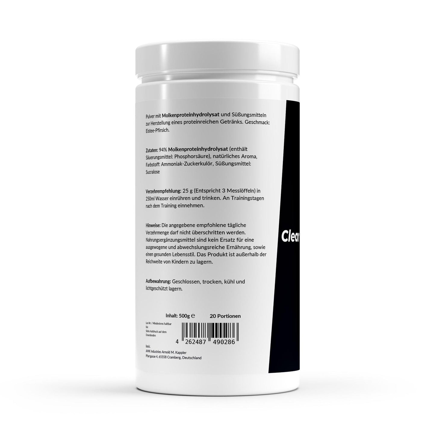 Clear Whey Protein Eistee Pfirsich [500g]
