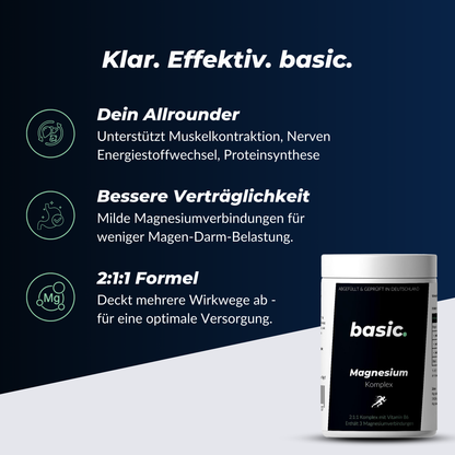 Magnesium Komplex Kapseln [90 St.]